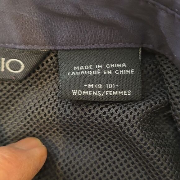 ExOfficio Button Up Shirt Vented Long Sleeve Sz M  Purple Women's Zip Po… - Picture 9 of 11